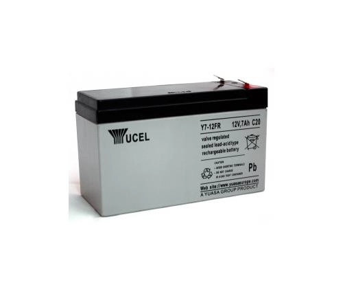 Y 7-12FR <div itemprop="description"> Batterie Yuasa Yucel Y7-12FR - 1 - Pour Usage général - Batterie rechargeable - 12 V - 7000 mAh</div>